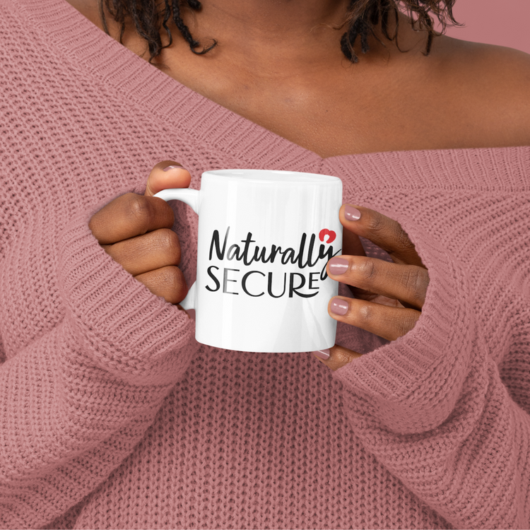 Girl holding mug
