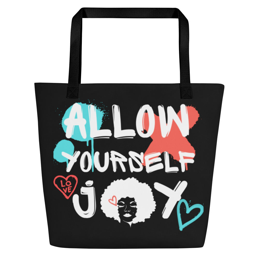 Carry Joy Everywhere Tote (Large)