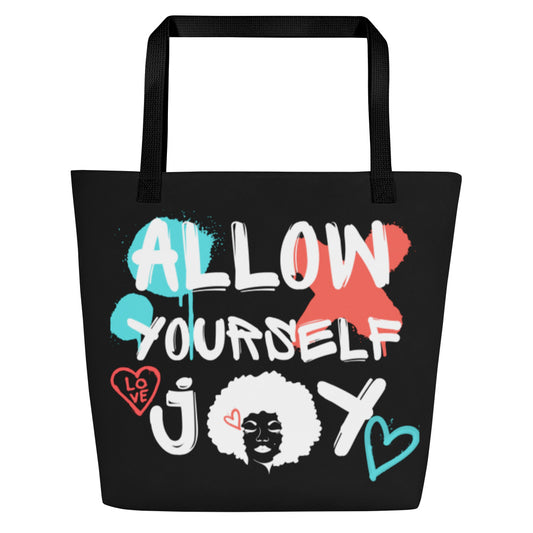 Carry Joy Everywhere Tote (Large)