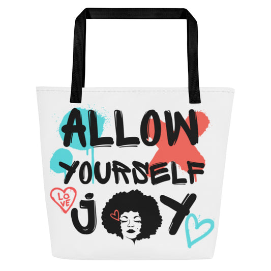 Carry Joy Everywhere Tote (Large)