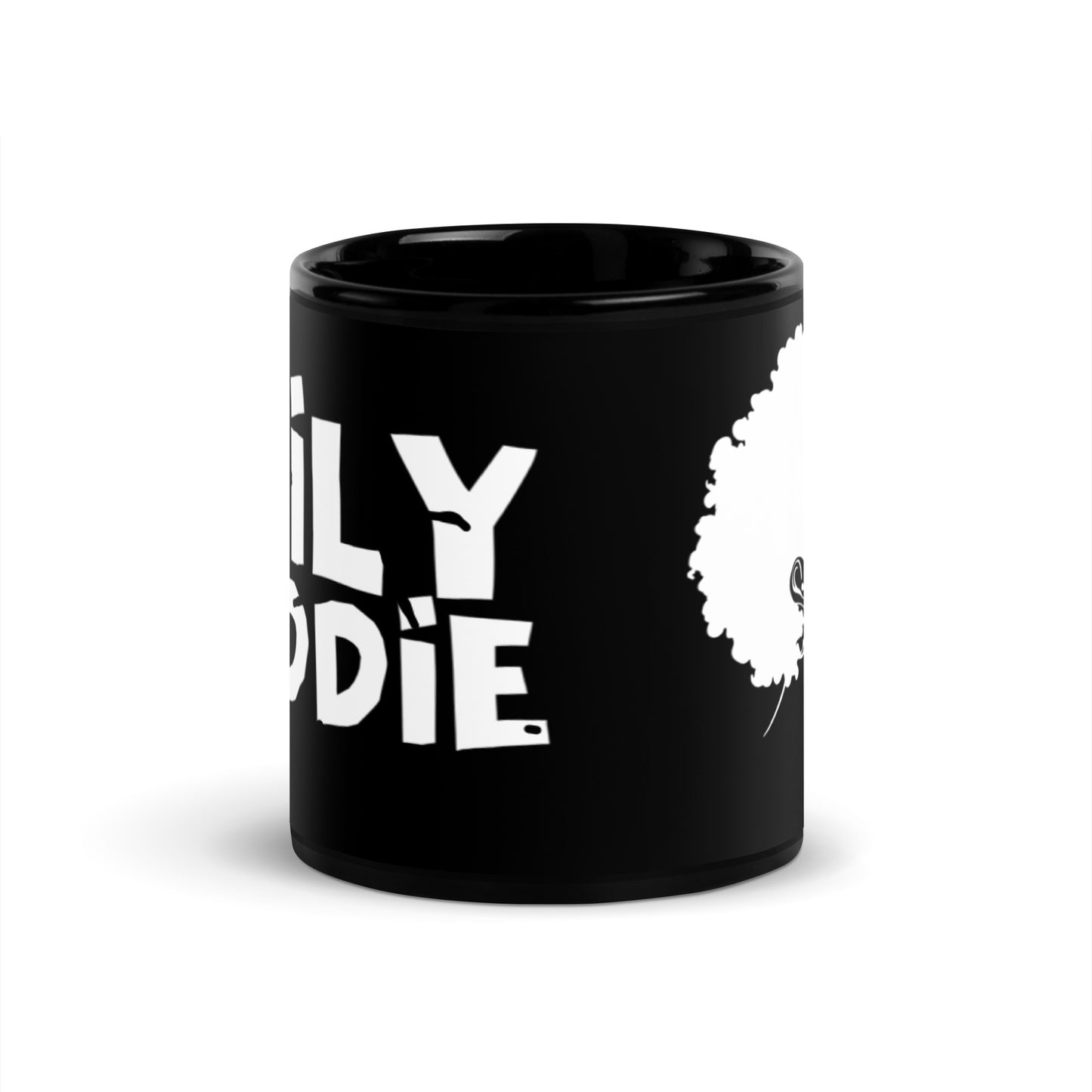 Black Glossy Mug