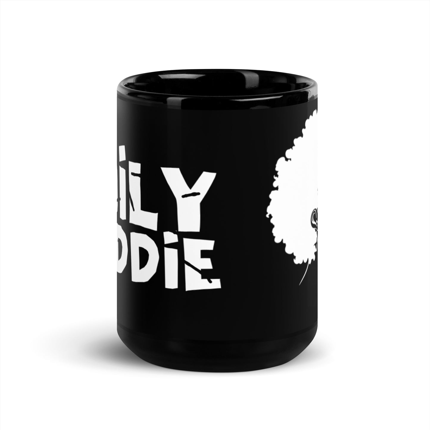 Black Glossy Mug