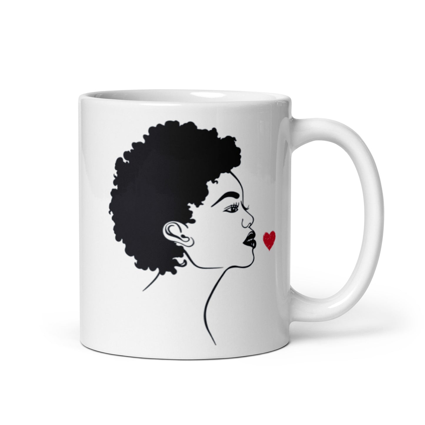 Coily Baddie Mug