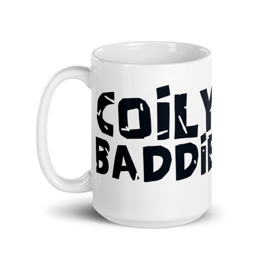 Coily Baddie Mug
