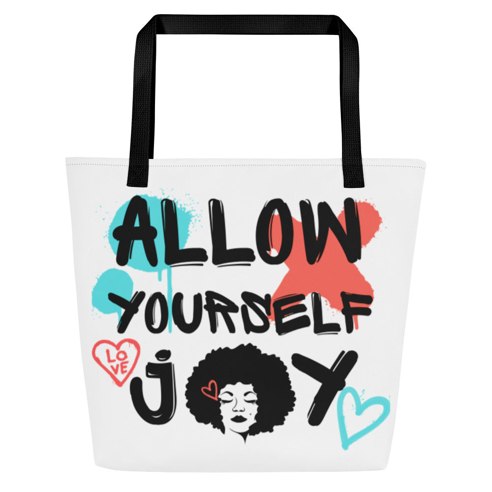 Carry Joy Everywhere Tote (Large)